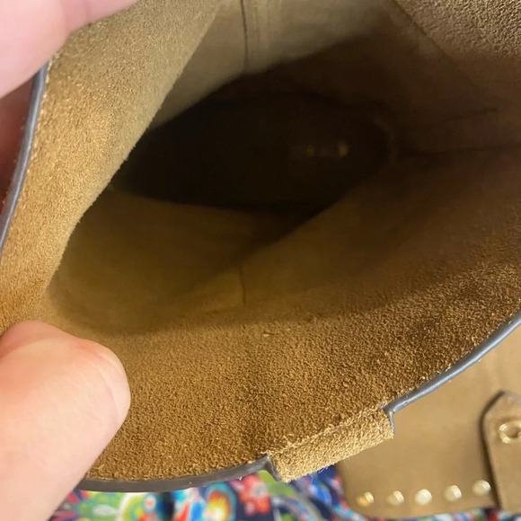 NWT Coach||Phoebe Western Cowgirl Suede Studded Pointed Toe Ankle Boots Size 7 - Picture 9 of 12